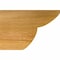 Ekena Millwork Crestline Rough Sawn Rafter Tail, Western Red Cedar, 4"W x 8"H x 12"L RFT04X08X12CRE00RWR - alternate 3